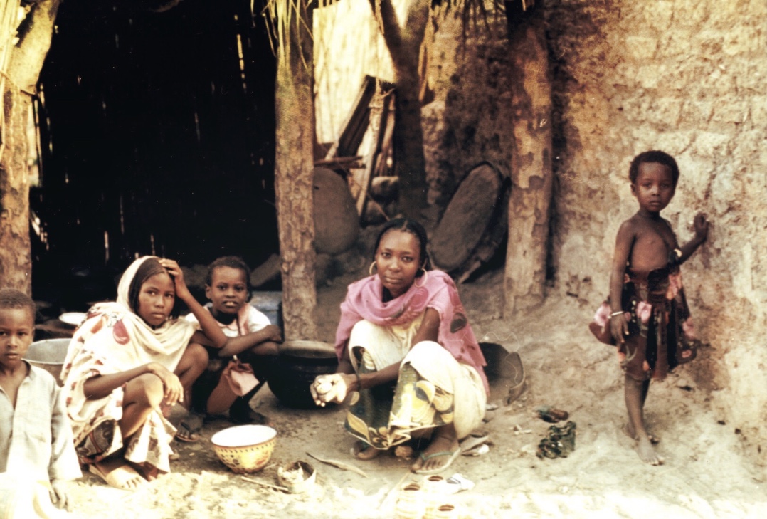 Une mère et ses enfants